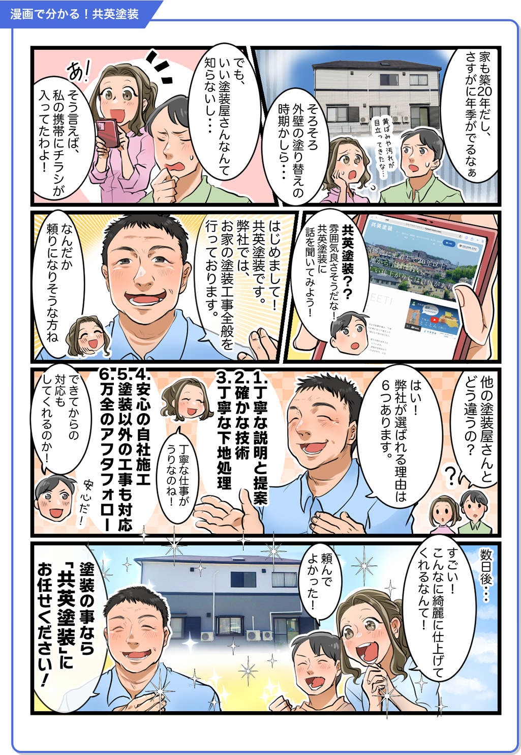 まんがで分かる共英塗装